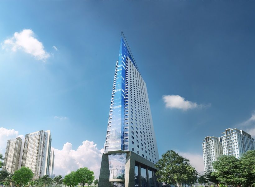tòa nhà tháp doanh nhân hà đông- Dự án thang máy của NSH