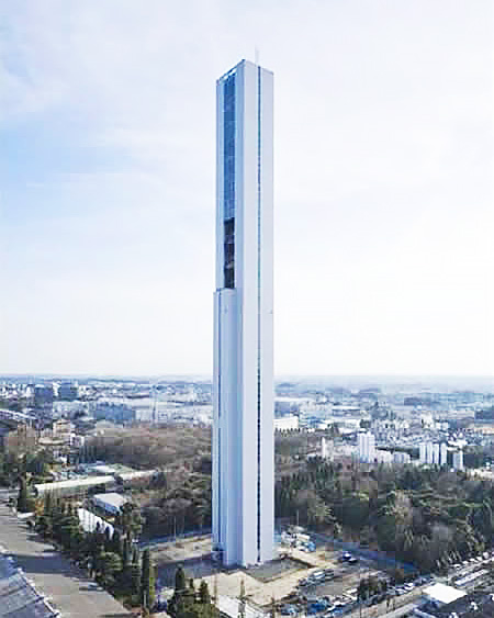 tháp-thử-nghiệm-thang-máy-cao-nhất-thế-giới-của-hitachi